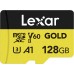 Lexar® 128GB Professional GOLD microSDXC™ UHS-II Card Lexar® 128GB Professional GOLD microSDXC™ UHS-II Card